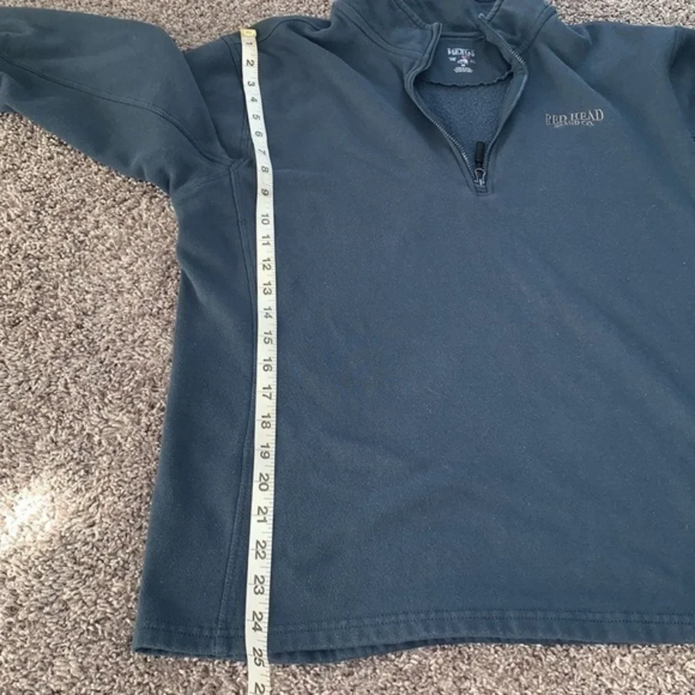RedHead men's size medium zip pullover blue‎ gray